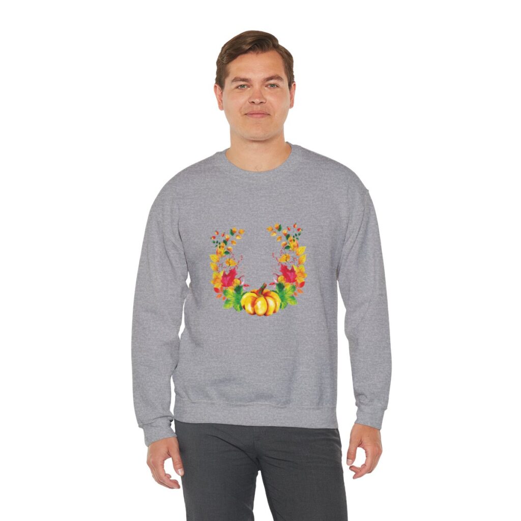 Fall Wreath Unisex Crewneck Sweatshirt