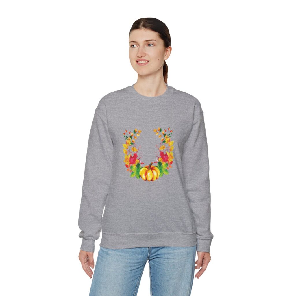 Fall Wreath Unisex Crewneck Sweatshirt