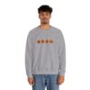 Row of Pumpkins Fall Halloween Sweatshirt