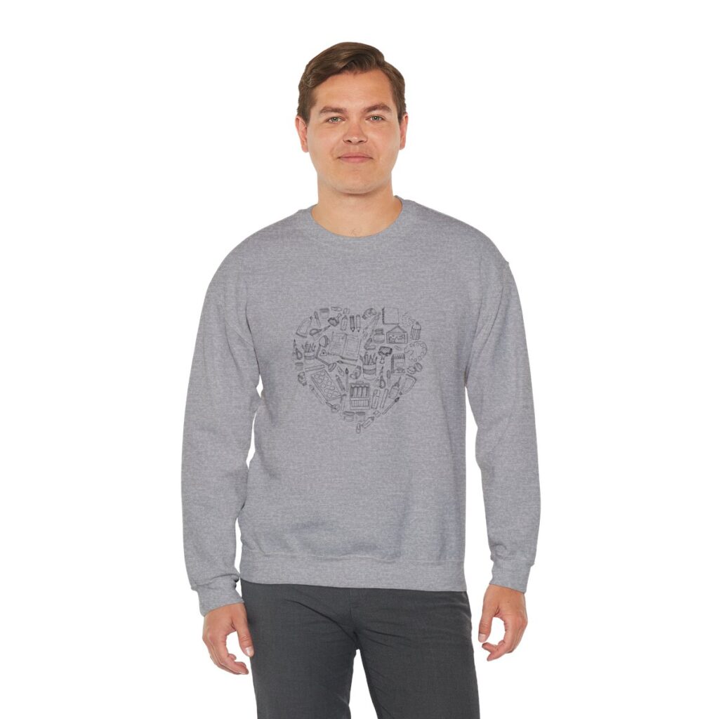 Creative Heart Artist Sweatshirt