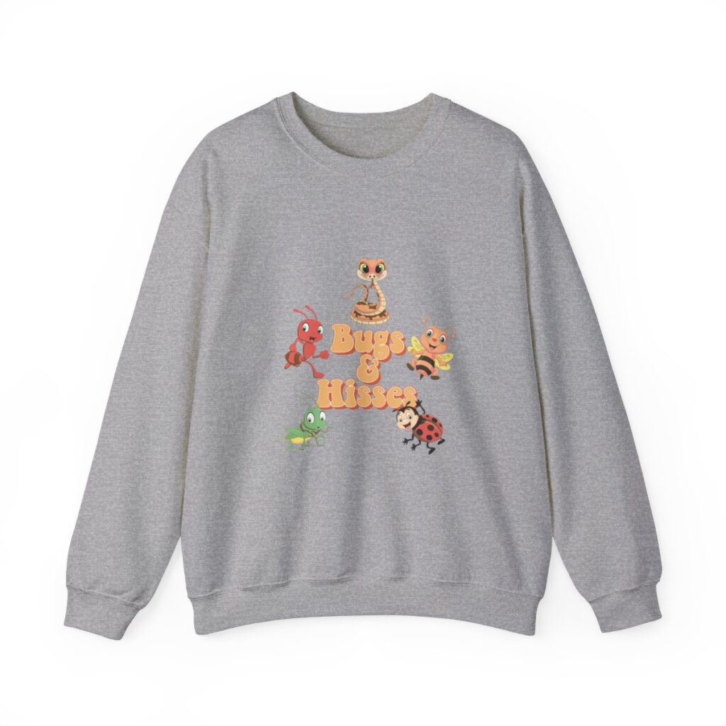 Bugs & Hisses Cute Halloween Sweatshirt