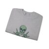 Rock Skull and Crossbones Unisex Heavy Blend Crewneck Sweatshirt