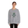 Rock Skull and Crossbones Unisex Heavy Blend Crewneck Sweatshirt