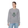 Rock Skull and Crossbones Unisex Heavy Blend Crewneck Sweatshirt