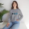 Vintage Blue Pumpkins Fall Unisex Crewneck Sweatshirt