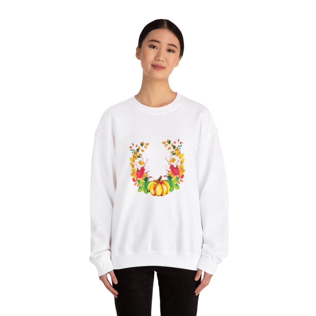 Fall Wreath Unisex Crewneck Sweatshirt