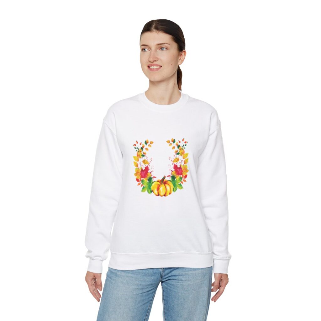 Fall Wreath Unisex Crewneck Sweatshirt