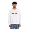 Row of Pumpkins Unisex Heavy Blend Crewneck Sweatshirt