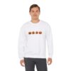 Row of Pumpkins Unisex Heavy Blend Crewneck Sweatshirt