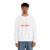 Spooky Stacked Text Unisex Heavy Blend Crewneck Sweatshirt