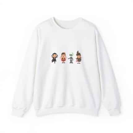 Cute Trick or Treating Kids Unisex Crewneck Sweatshirt