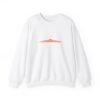 Orange Pumpkin Border Unisex Fall Halloween Sweatshirt