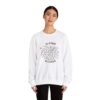 Tangled Christmas Lights Crewneck Sweatshirt - All is Calm, All is Bright