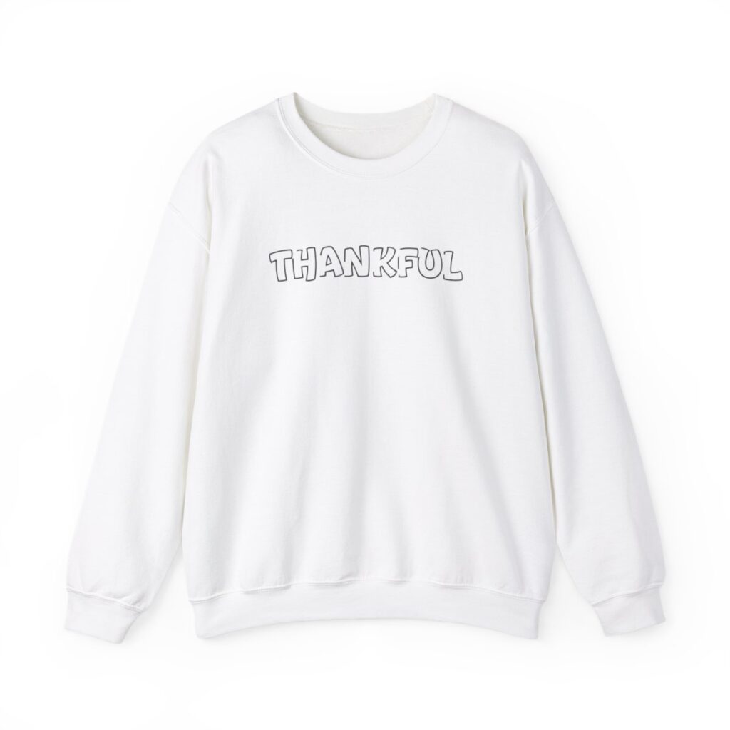 Playful Thankful Thanksgiving Sweatshirt