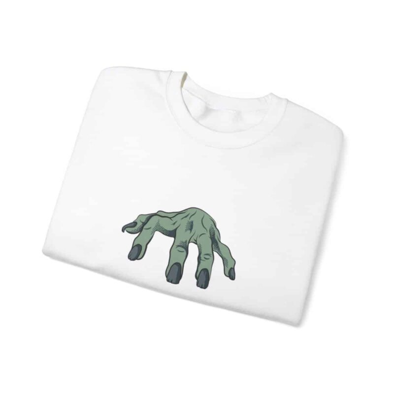 Zombie hand Halloween Sweatshirt