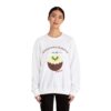 Christmas Pudding for Two Pregnancy Announcement Sweatshirt