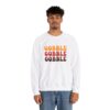 Tri-Color Gobble Thanksgiving Sweatshirt