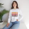 Tri-Color Gobble Thanksgiving Sweatshirt