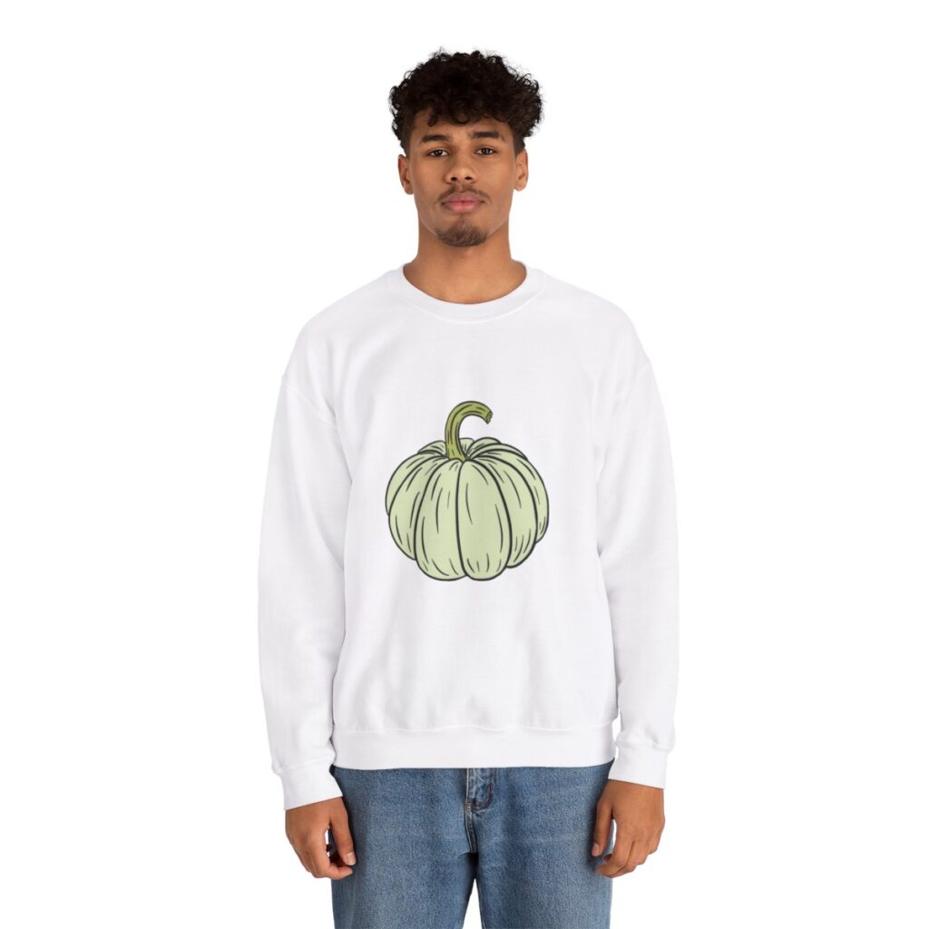 Vintage Sketched Pumpkin Sweatshirt