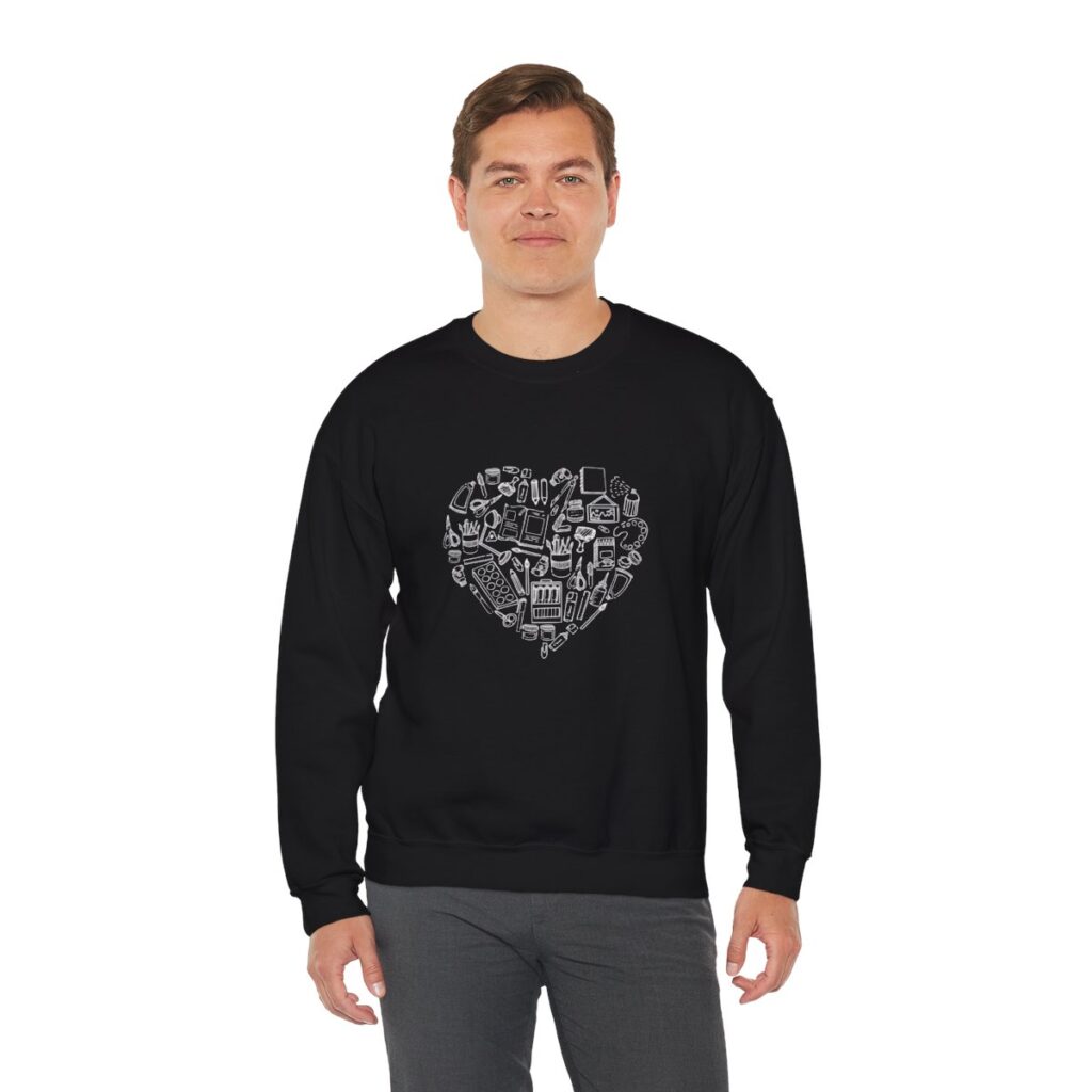 Creative Heart Artist Sweatshirt