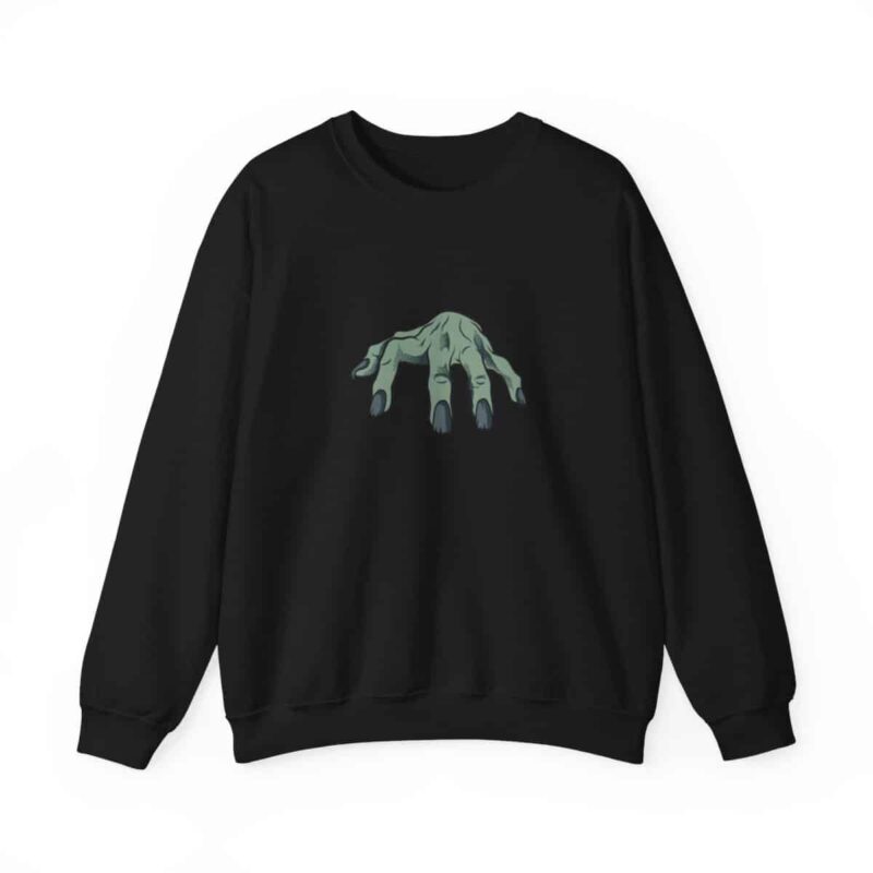 Zombie hand Halloween Sweatshirt