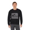 Fur Mama Checkerboard Racing Print Sweatshirt