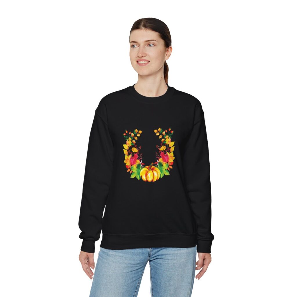 Fall Wreath Unisex Crewneck Sweatshirt