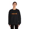 Row of Pumpkins Fall Halloween Sweatshirt