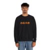 Row of Pumpkins Unisex Heavy Blend Crewneck Sweatshirt