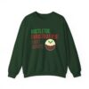 Mistletoe, Christmas Pud and Baby Bumps Pregnancy Announcement Sweatshirt