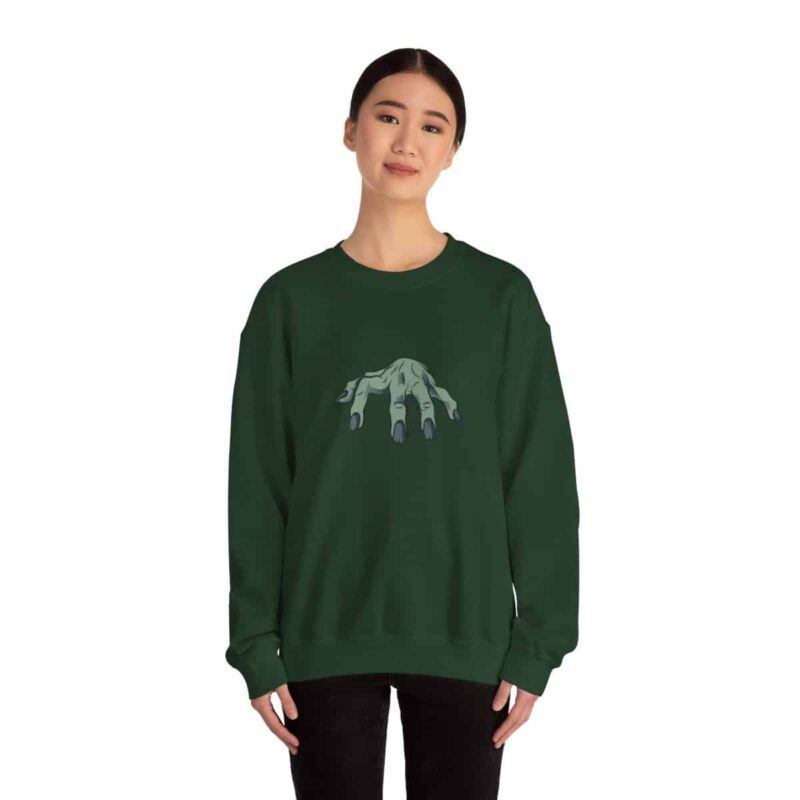 Zombie hand Halloween Sweatshirt