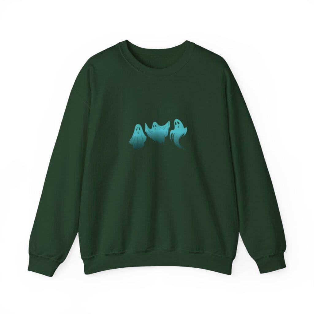 Blue Ghosts Halloween Sweatshirt