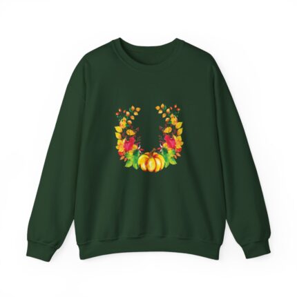 Fall Wreath Unisex Crewneck Sweatshirt