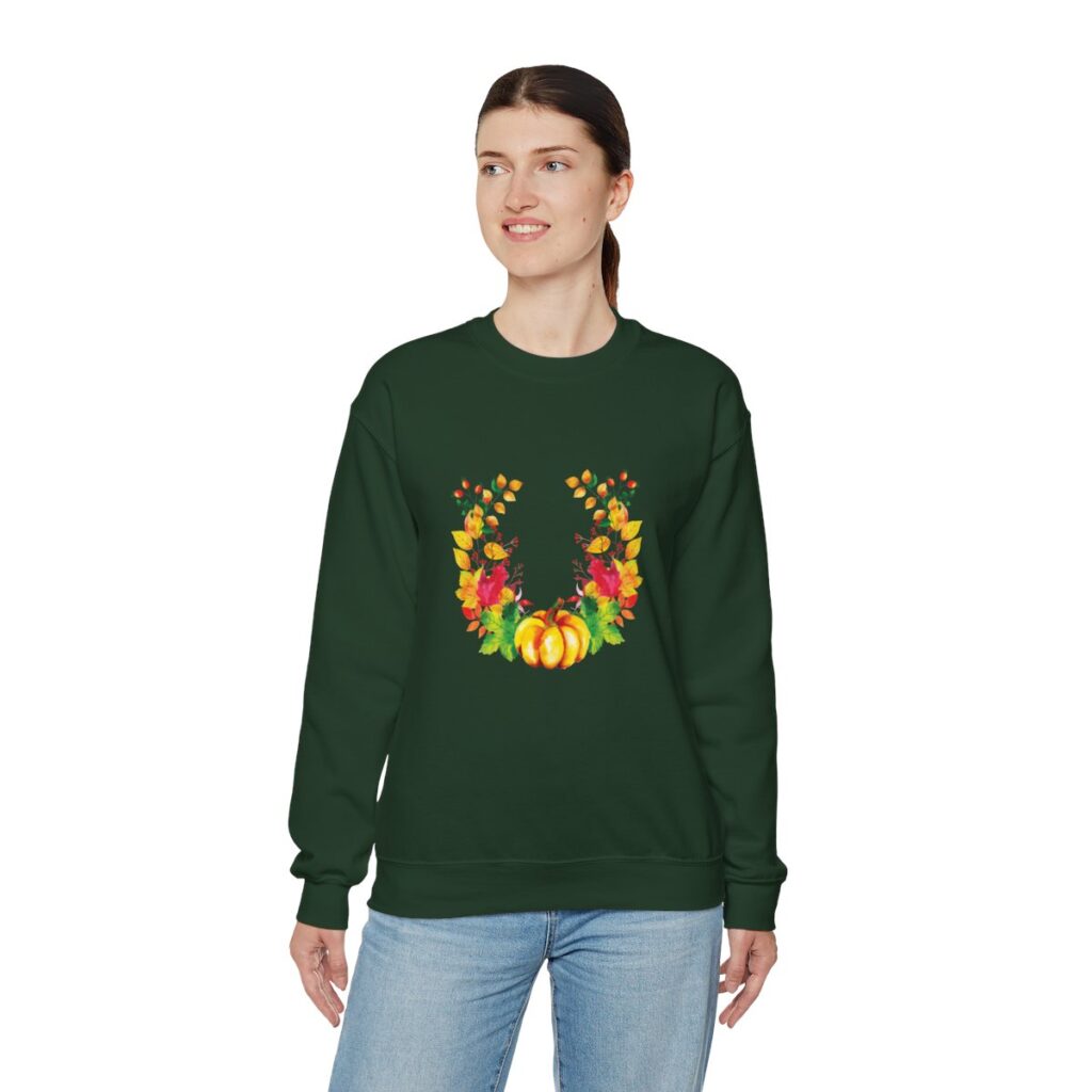 Fall Wreath Unisex Crewneck Sweatshirt