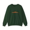 Orange Pumpkin Border Unisex Fall Halloween Sweatshirt