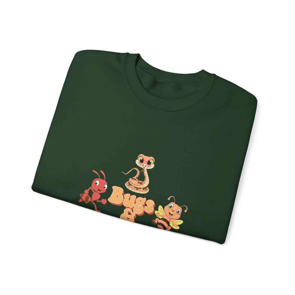 Bugs & Hisses Cute Halloween Sweatshirt