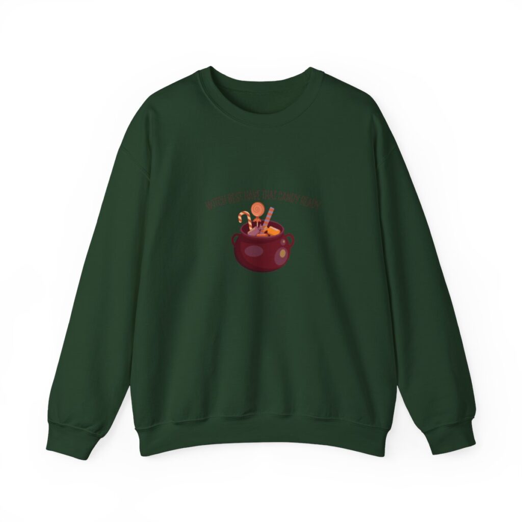 Unisex Heavy Blend Crewneck Sweatshirt Witch Candy