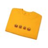 Row of Pumpkins Unisex Heavy Blend Crewneck Sweatshirt