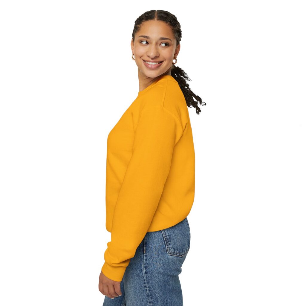 Row of Pumpkins Unisex Heavy Blend Crewneck Sweatshirt