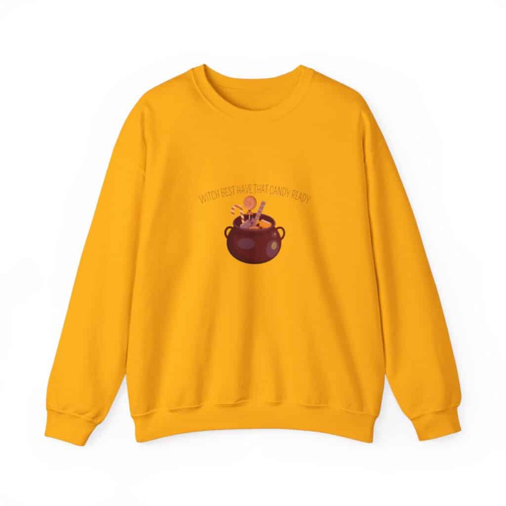 Unisex Heavy Blend Crewneck Sweatshirt Witch Candy