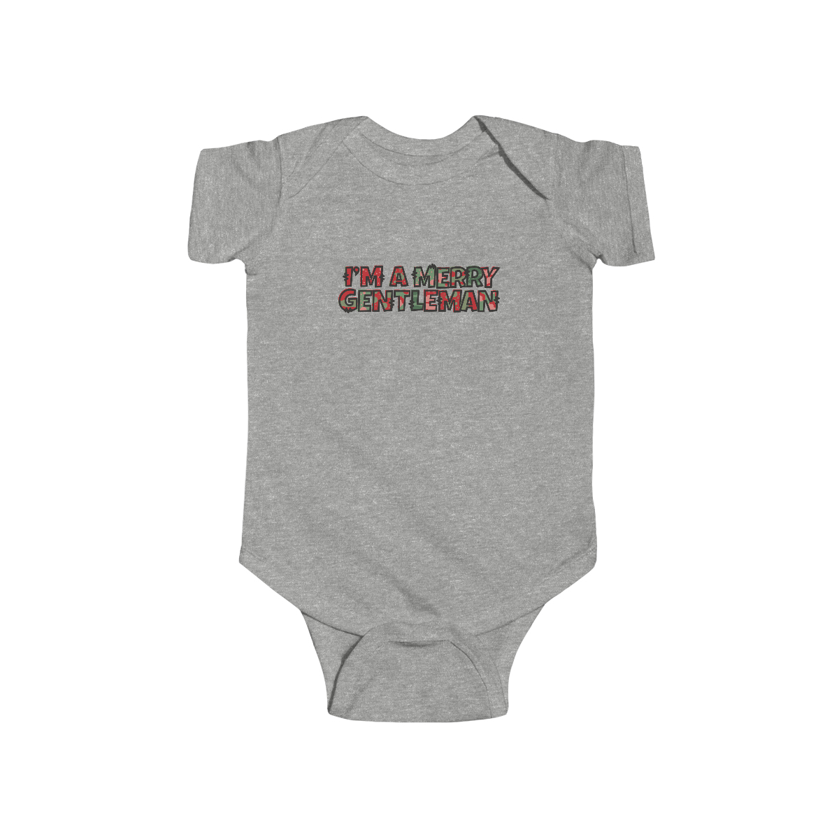 Holiday Cheer - I'm a Merry Gentleman Baby Bodysuit Onesie