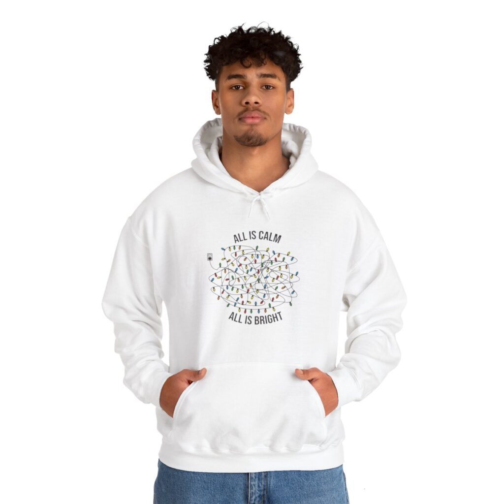 Tangled Christmas Lights Christmas Hoodie