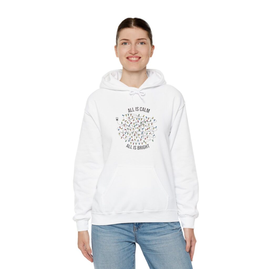 Tangled Christmas Lights Christmas Hoodie