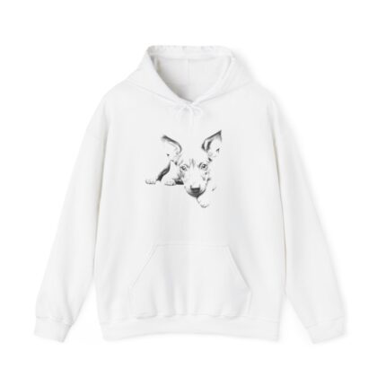 American Hairless Terrier Dog Pullover Hoodie