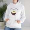 Festive Pregnancy Announcement - Christmas Pudding for Two, Please Hoodie