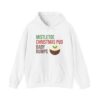 Festive Pregnancy Announcement - Mistletoe, Christmas Pud and Baby Bumps Hoodie