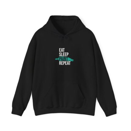 Eat, Sleep, Paint, Repeat Hoodie