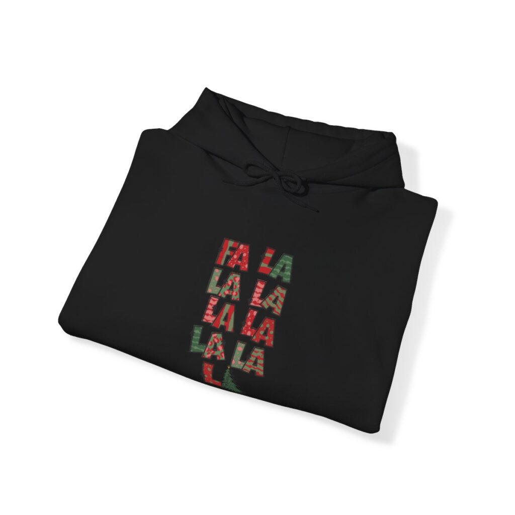 Dashing Through the Holidays "Fa La La" Unisex Hoodie