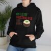 Festive Pregnancy Announcement - Mistletoe, Christmas Pud and Baby Bumps Hoodie