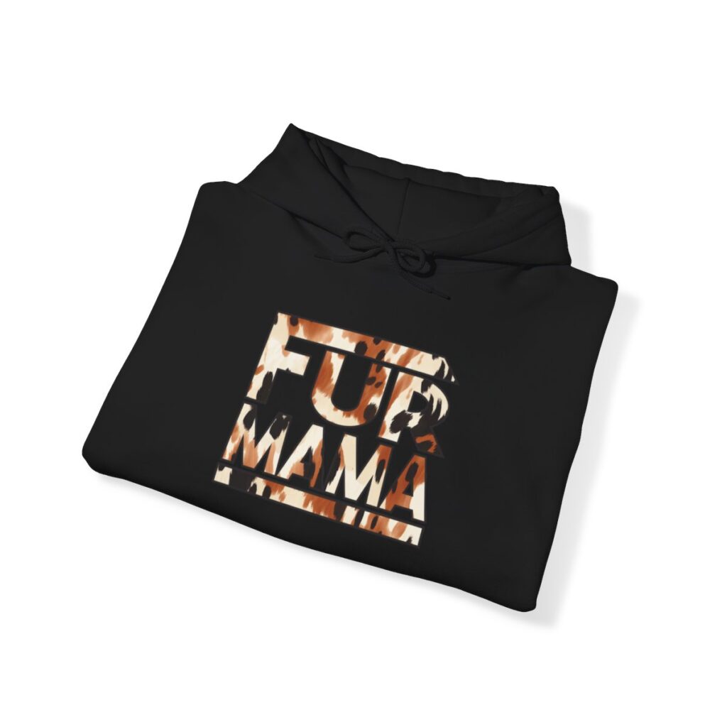 Fur Mama" Buffalo Print Women's Hoodie 🐾